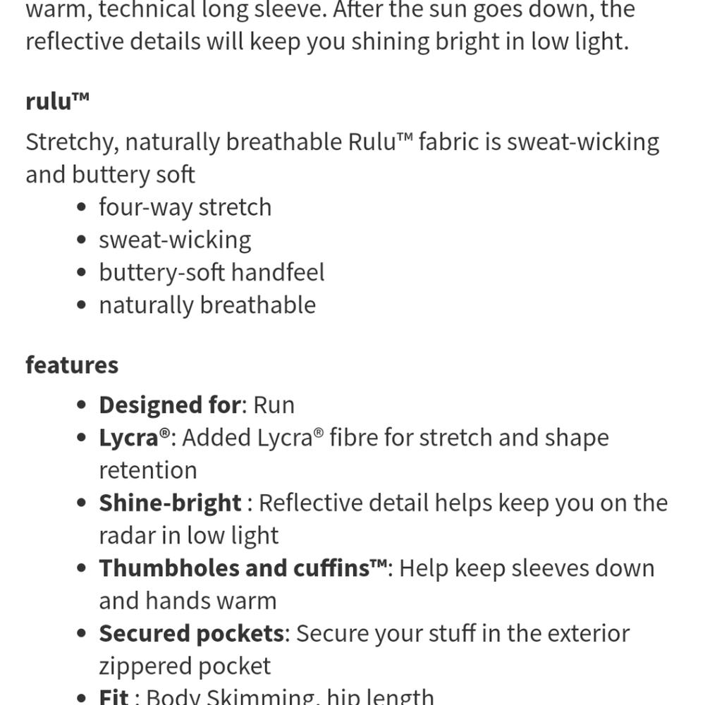 Lululemon Extra Mile Long Sleeve Top - Picture 2 of 16